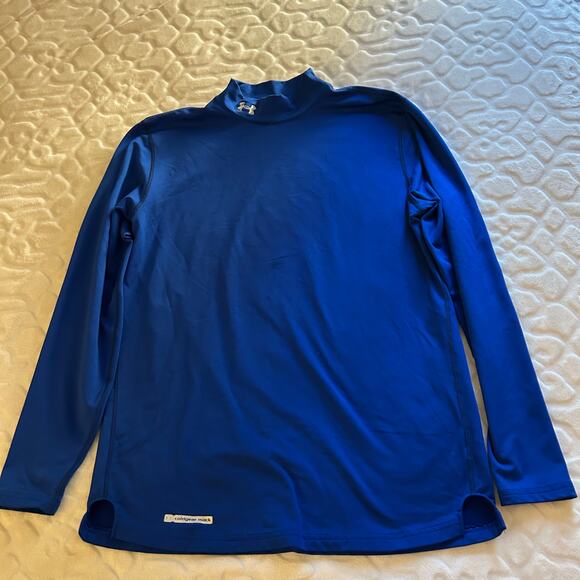Under Armour XL Coldgear Fitted Mock - Picture 1 of 4
